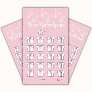 Wyzwanie Boże Narodzenie - róż