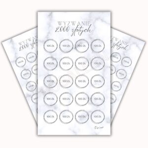 Wyzwanie 2000 zł - A6