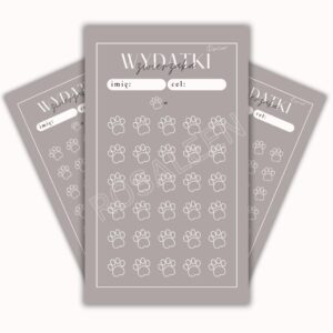 Wyzwanie Wydatki Zwierzaka - A6