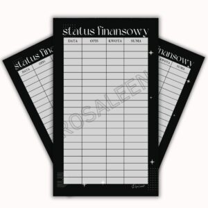Status finansowy - Black