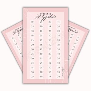 Wyzwanie 52 tygodnie - nude - A6