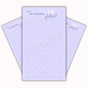 Wyzwanie 10 złotych - A6