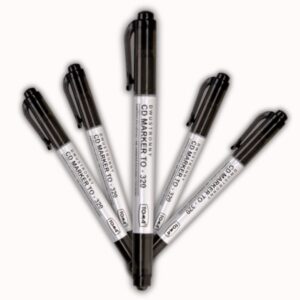 Dwustronny mazak - Czarny