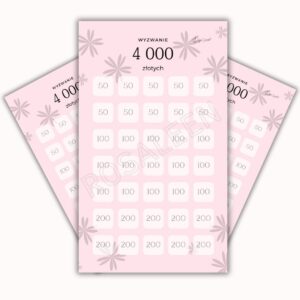 Wyzwanie 4 000 zł - A6