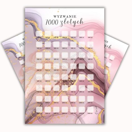 Wyzwanie 7000 złotych - A5 Wyzwanie 7000 złotych - A5