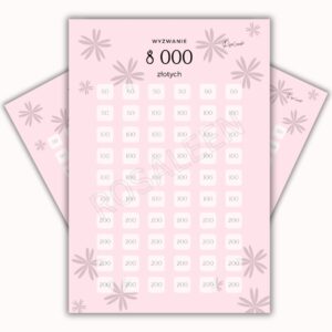 Wyzwanie 8 000 zł - A5