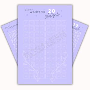 Wyzwanie 20 złotych - A5
