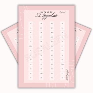 Wyzwanie 52 tygodnie - nude - A5