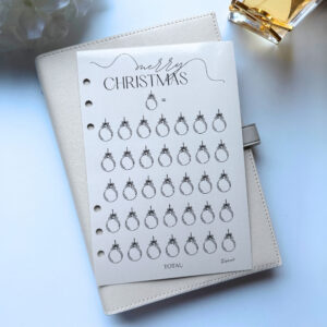 Wyzwanie Boże Narodzenie – beż – A5