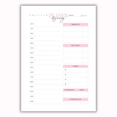 Planer Dzienny Planer Dzienny