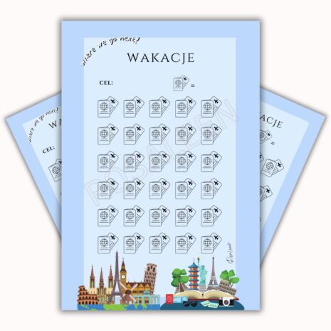 Wyzwanie Wakacje - A5