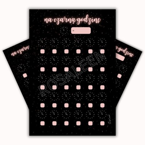 Wyzwanie Na Czarną Godzinę - A5 Wyzwanie Na Czarną Godzinę - A5