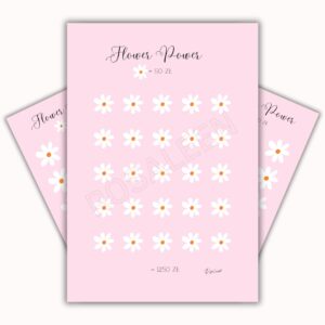 Wyzwanie Flower Power 1250 - A5