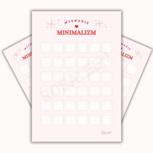 Wyzwanie Minimalizm - A5