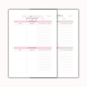 Tygodniowa Pielęgnacja (Self-Care)