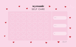 Wyzwanie Self-Care (do wpięcia) – A6
