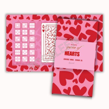 Wyzwanie składane Queen of Hearts