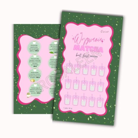 Wyzwanie składane Matcha - 1500 zł Wyzwanie składane Matcha - 1500 zł