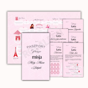 Gra Misja Paryż - A5