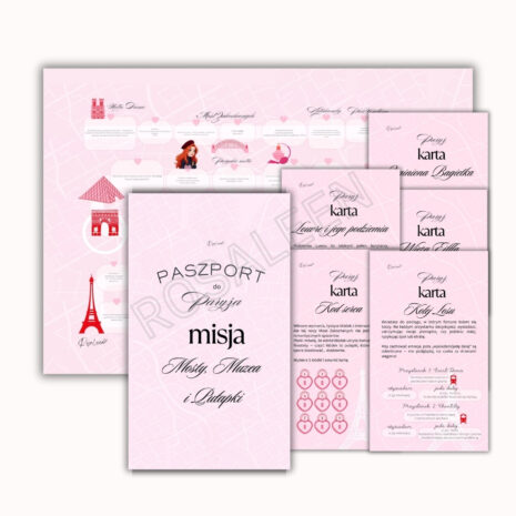 Gra Misja Paryż - A5