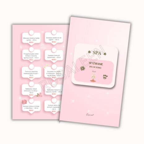 Wyzwanie składane SPA- 515 zł Wyzwanie składane SPA- 515 zł